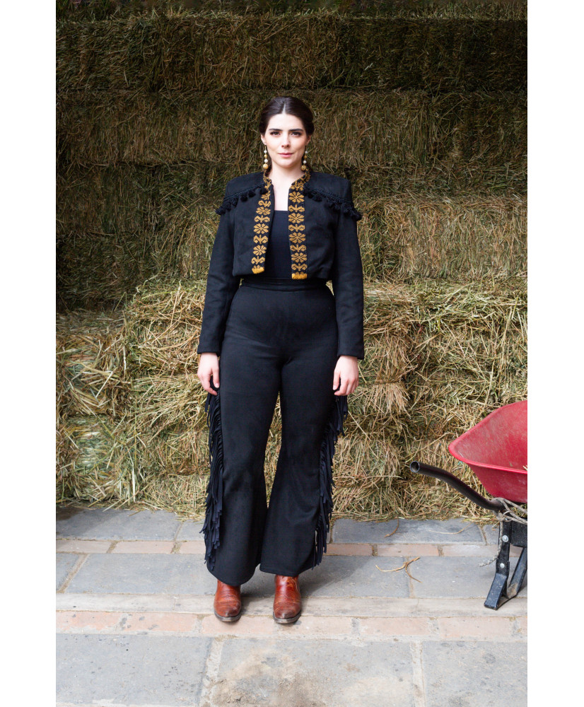 PANTALÓN CORTEZA NEGRO