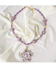 Collar Flor de Talavera 