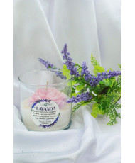 Veladora-Terrario 100% Aromática, Decorativa, Diseños exclusivos.