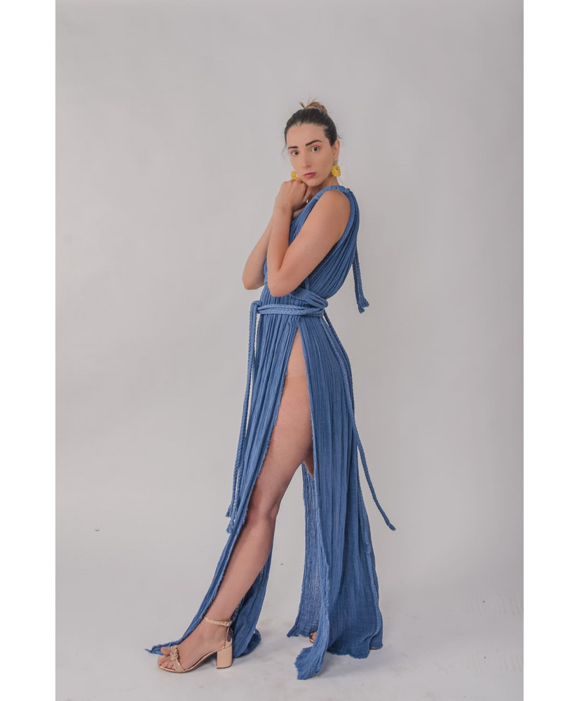 vestido trenzado, vestido para playa, 