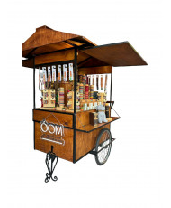 Carrito ÓOM para Exhibición Artesanal en Hoteles, Plazas Comerciales y Expos