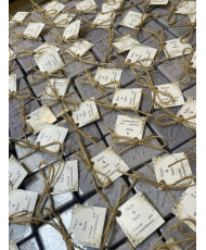 Docena de jabones personalizados artesanales con propiedades. 12 pzas de 30 grs