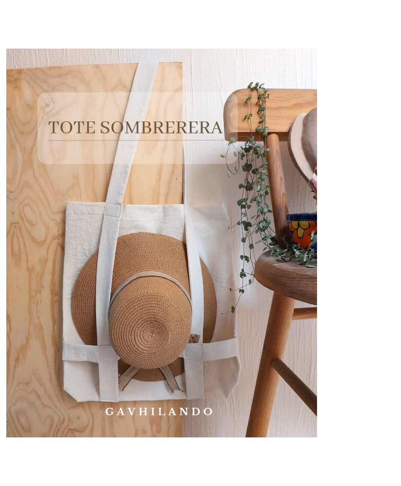 Tote bag sombrerera