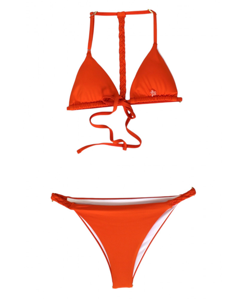 SET trenzado naranja