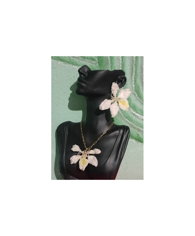 Conjunto vaca blanca