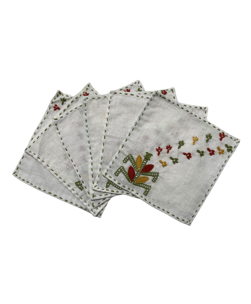 Portavasos La Milpa – Juego Artesanal Tzotzil