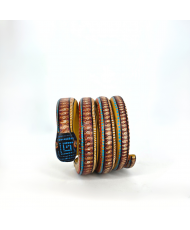 Pulsera elebrije naranja 