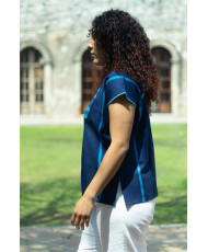 Hupil cuadros cancuc azul 