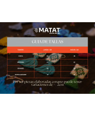 Hupil cuadros cancuc azul 