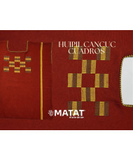 huipil cuadros cancuc ladrillo 