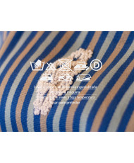 blusón rayado poconichim azul 