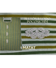 blusón rayado poconichim verde