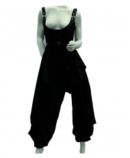 Jumpsuit negro de mezclilla