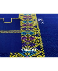 huipil pepen azul rey 