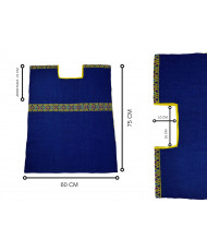 huipil pepen azul rey 