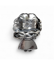 Anillo LeLe Ajustable Plata con Opalos