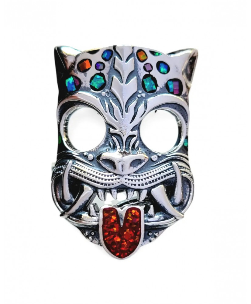 Anillo Ajustable Tecuani Plata con Opalos