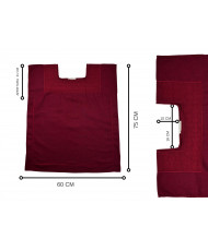Blusa de cajón pepenado alta bugambilia