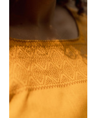 blusa de cajón pepenado alta mostaza