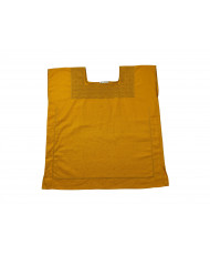 blusa de cajón pepenado alta mostaza