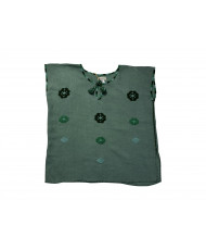 Blusa Lino VAX (verde con verdes)