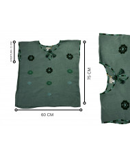 Blusa Lino VAX (verde con verdes)