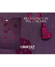 Blusa Lino VAX (bugambilia)