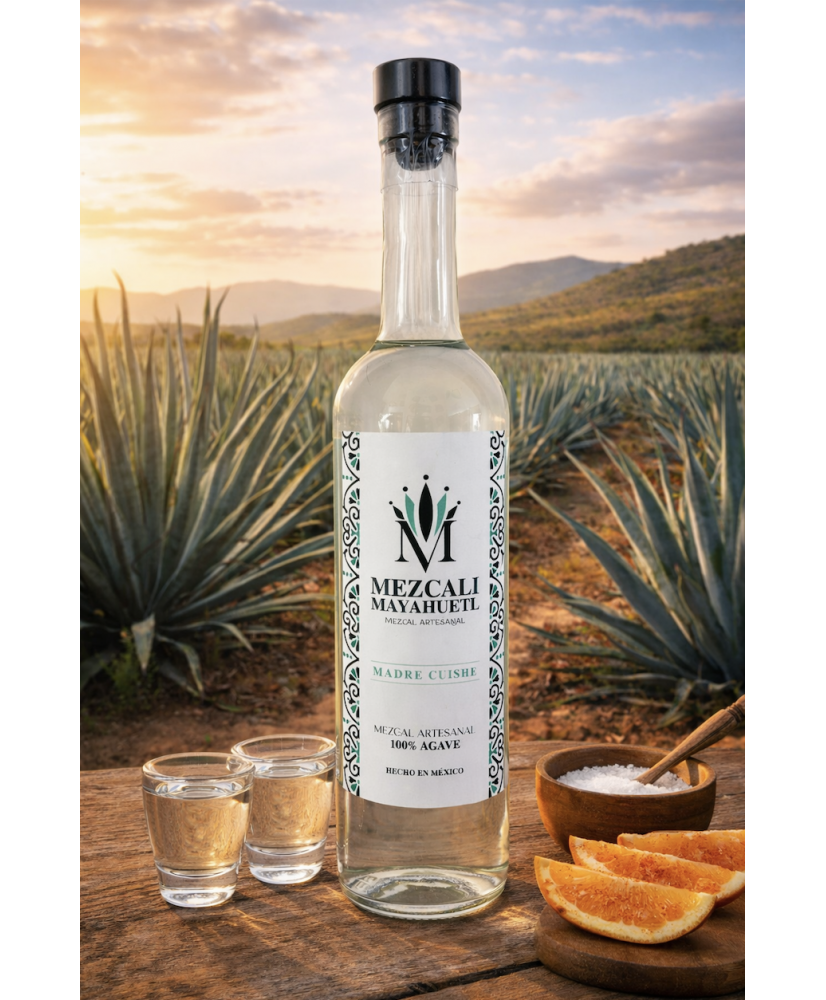 Mezcal Mayahuetl Madre Cuishe