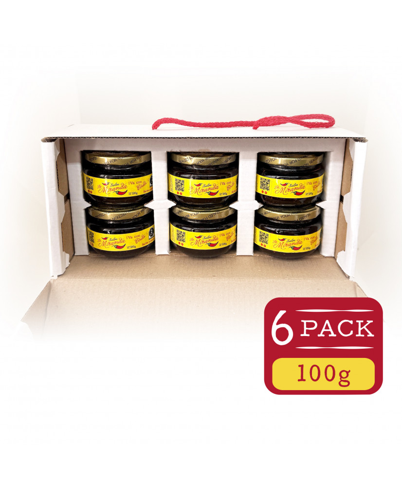  La Salsa Miranda ¡Va con todo! 6 Pack 100g