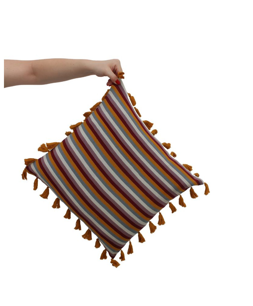 Cojín Jalabil – Bordado y Telar Tzotzil