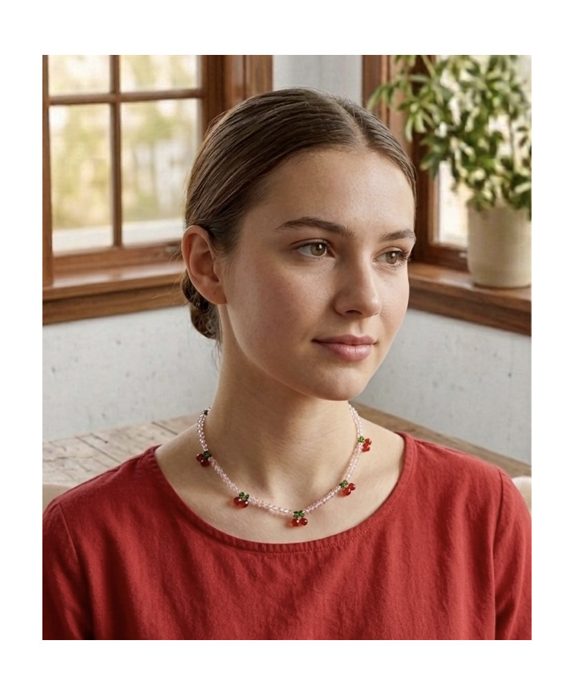 Collar cerezas