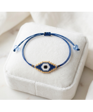 Pulsera de ojito turco en color azul