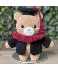 Osito de Graduación a Crochet