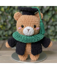 Osito de Graduación a Crochet