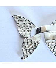 Anillo Ajustable Mariposa Aros Opalo Azul