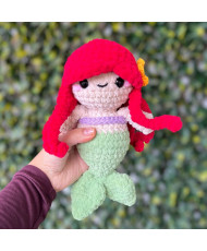 Sirenita a crochet (Ariana)