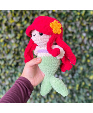 Sirenita a crochet (Ariana)