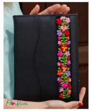 Agenda Bordada de piel 