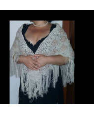 Poncho beige