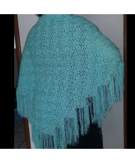 Poncho tejido