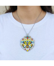 Collar Milagrito Mexicano colibri