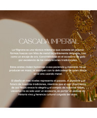 Aretes Filigrana Cascada Imperial