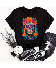  Playera Catrina y Cempasuchitl
