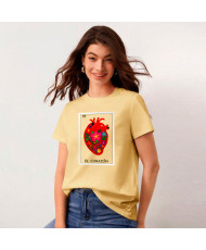  Playera Carta "El Corazón"