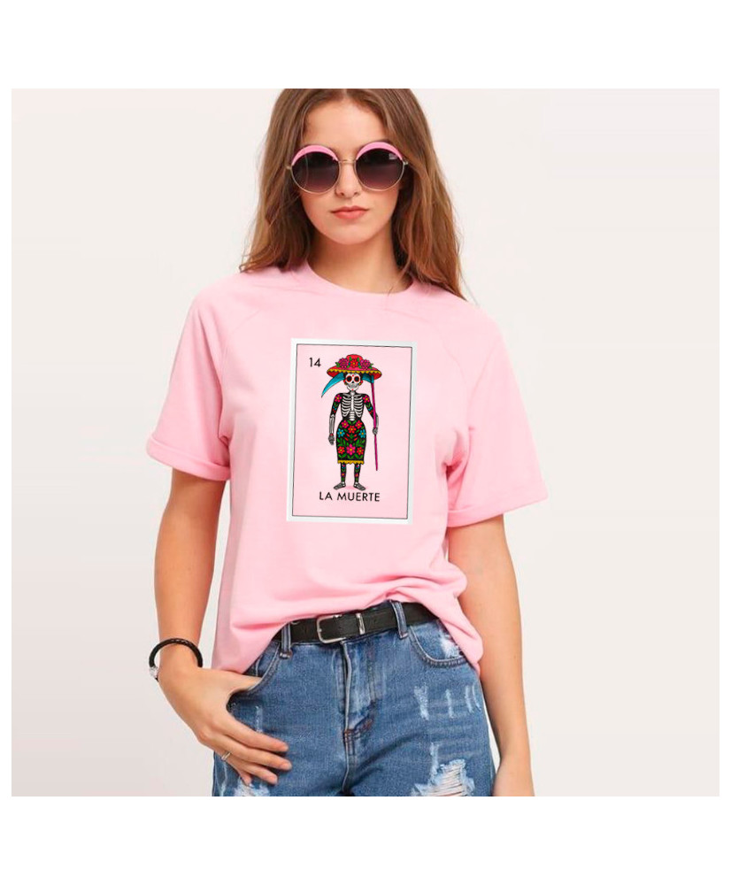 Copia de Playera Carta "La Muerte"