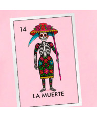 Copia de Playera Carta "La Muerte"