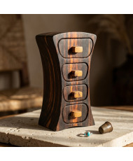 Joyero Artesanal Cocobolo 4 cajones