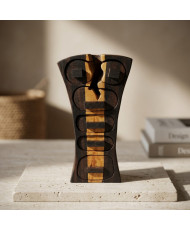 Alhajero 8 cajones con Cocobolo
