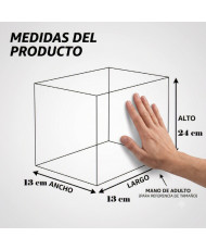 Alhajero Oval con asa piel