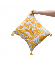 Cojín Pavorrel Otomi (tono cálido)